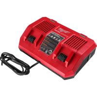 Milwaukee M18 DFC 18v Cordless Dual Bay Rapid Battery Charger 240v