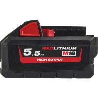 Milwaukee M18 HB5.5 18v Cordless High Output Li-ion Battery 5.5ah 5.5ah