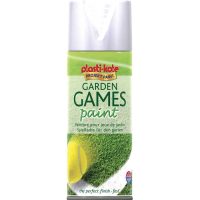 Plastikote Garden Games Aerosol Spray Paint White 400ml