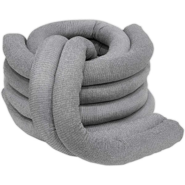 Sealey 10 Piece General Purpose Spill Absorbent Socks Set 50l