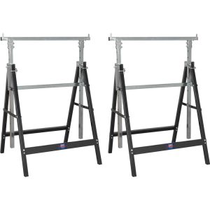 Sealey FDT32 Fold Down Telescopic Trestles Set of 2