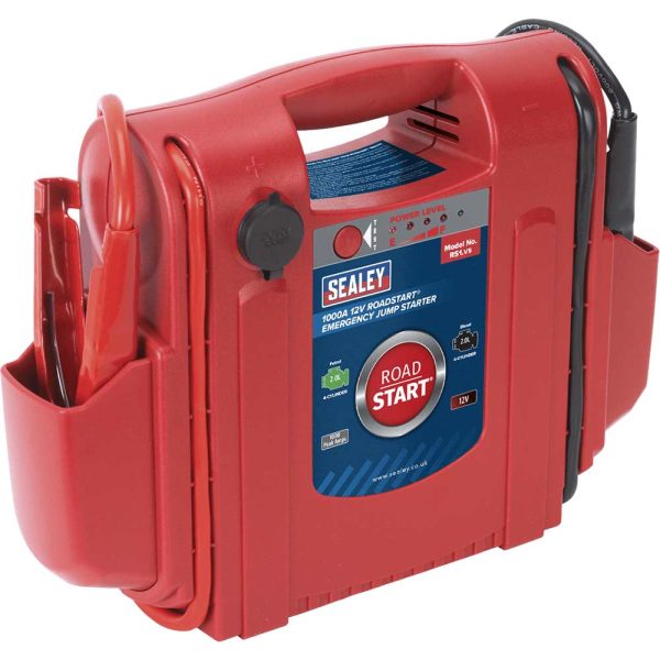 Sealey RS1 RoadStart Emergency Jump Starter and Power Pack