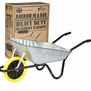 The Walsall Easiload 85L Builders Barrow in Box - Puncture Proof - BEASGVPP