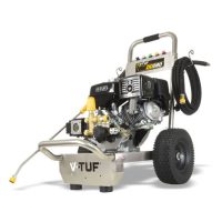 V-TUF V-TUF DD080 2900psi, 200Bar, 15L/min Industrial 9HP Gearbox Driven Honda Petrol Pressure Washer
