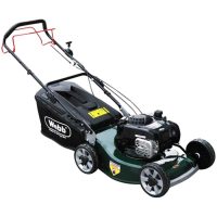 Webb WER19ALSP Petrol Alloy Deck Rotary Lawnmower 480mm FREE Garden Sprinkler & Oil Worth £30