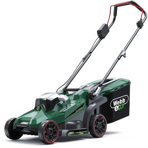 Webb WEV20LM33 20v Cordless Brushless Rotary Lawnmower 330mm No Batteries No Battery Charger