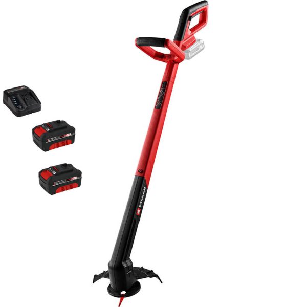 Einhell GC-CT 18/2411 Li P 18v Cordless Grass Trimmer and Edger 240mm 2 x 4ah Li-ion Charger