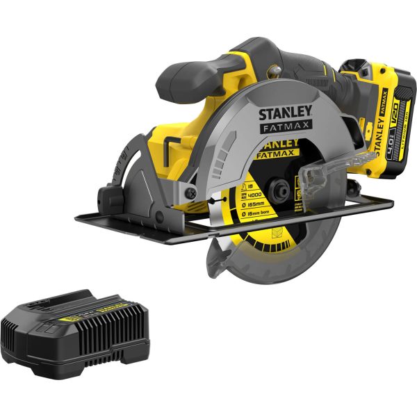 Stanley Fatmax V20 SFMCS500 18v Cordless Circular Saw 165mm 1 x 4ah Li-ion Battery Charger No Case