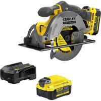 Stanley Fatmax V20 SFMCS500 18v Cordless Circular Saw 165mm 2 x 4ah Li-ion Battery Charger No Case