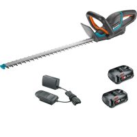 Gardena COMFORTCUT 60 P4A 18v Cordless Hedge Trimmer 600mm 2 x 2ah Li-ion Battery Charger