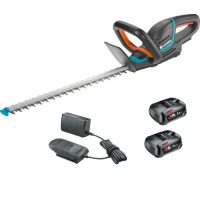 Gardena COMFORTCUT P4A 50 18v Cordless Hedge Trimmer 500mm 2 x 2ah Li-ion Battery Charger