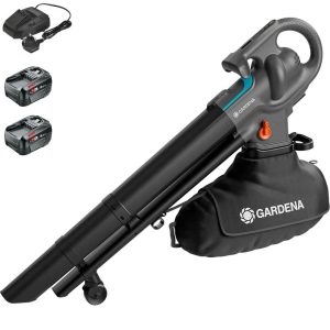 Gardena POWERJETCOLLECT P4A 18v Cordless Garden Leaf Blower and Vacuum