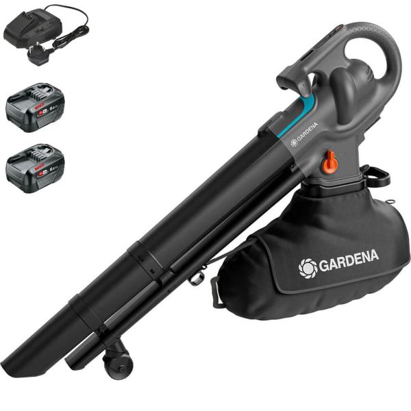 Gardena POWERJETCOLLECT P4A 18v Cordless Garden Leaf Blower and Vacuum