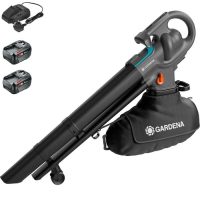 Gardena POWERJETCOLLECT P4A 18v Cordless Garden Leaf Blower and Vacuum
