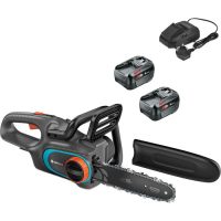 Gardena POWERSAW 250 P4A 18v Cordless Chainsaw 250mm 2 x 4ah Li-ion Charger