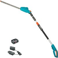 Gardena THS 42 P4A 18v Cordless Telescopic Hedge Trimmer 420mm 1 x 2ah Li-ion Battery Charger