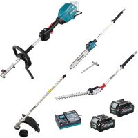 Makita UX01G 40v Max XGT Cordless Brushless Split Shaft Garden Multi Tool Set