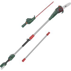 Webb WEV20PSHT 20v Cordless Long Reach Hedge Trimmer 500mm and Pruner Attachment