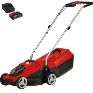 Einhell GE-CM 18/32 Li 18v Cordless Brushless Rotary Lawnmower 320mm 1 x 2.5ah Li-ion Charger