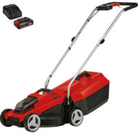 Einhell GE-CM 18/32 Li 18v Cordless Brushless Rotary Lawnmower 320mm 1 x 2.5ah Li-ion Charger