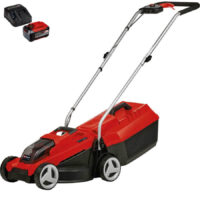 Einhell GE-CM 18/32 Li 18v Cordless Brushless Rotary Lawnmower 320mm 1 x 5.2ah Li-ion Charger