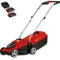 Einhell GE-CM 18/32 Li 18v Cordless Brushless Rotary Lawnmower 320mm 2 x 2.5ah Li-ion Charger