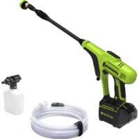 Greenworks G24PW 24v Cordlesss Hand Held Low Pressure Washer No Batteries No Battery Charger