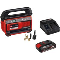 Einhell PRESSITO 18/25 18v Cordless or Mains Air Compressor and Inflator 1 x 2.5ah Li-ion Battery Charger
