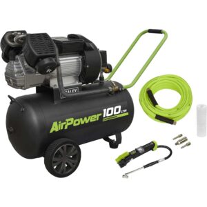 Sealey SAC10030VE Air Compressor 100 Litre & Air Accessory Kit