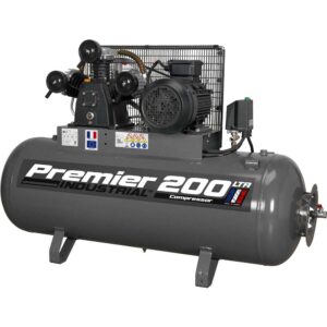 Sealey SAC32055B Belt Drive Air Compressor with 200 Litre 415v