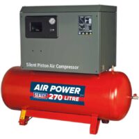 Sealey SAC72775BL Low Noise Air Compressor 270 Litre 415v
