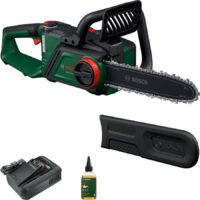 Bosch PKE 18V-30-28 P4A 18v Cordless Brushless Chainsaw 300mm 1 x 4ah Li-ion Battery Charger