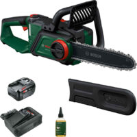 Bosch PKE 18V-30-28 P4A 18v Cordless Brushless Chainsaw 300mm 2 x 4ah Li-ion Battery Charger