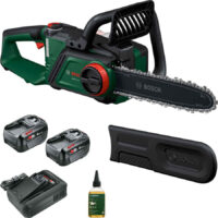 Bosch PKE 18V-30-28 P4A 18v Cordless Brushless Chainsaw 300mm 2 x 6ah Li-ion Battery Charger