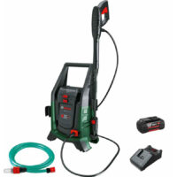 Bosch UNIVERSALAQUATAK 36V-100 36v Cordless Pressure Washer and Priming Kit 1 x 6ah Li-ion Battery Charger
