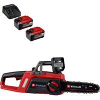 Einhell GE-LC 18/25 Li BL 18v Cordless Brushless Chainsaw 250mm 2 x 5.2ah Plus Li-ion Charger