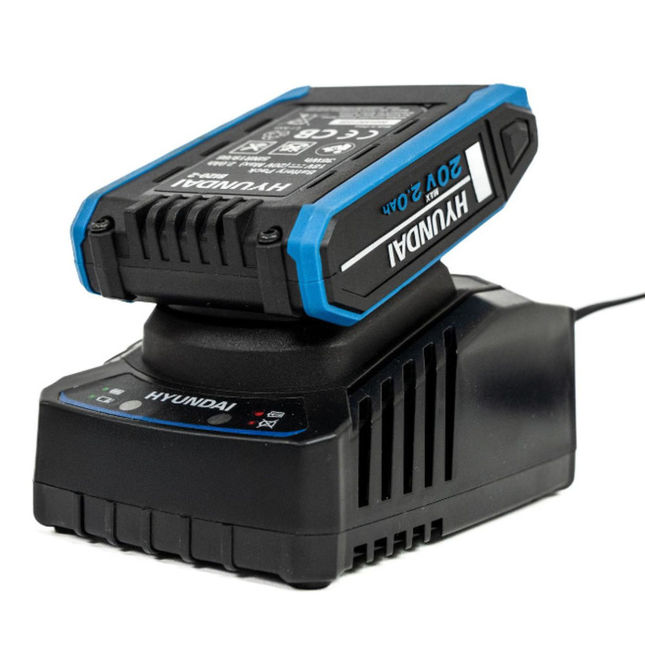 Hyundai BI20-2/C20-2 2Ah Li-Ion Battery and 2A Charger Kit for 2nd Gen 20V Range