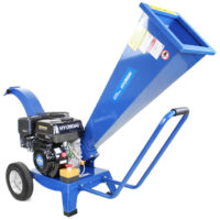 Hyundai HYCH6560 196cc 60mm Petrol 4-Stroke Garden Wood Chipper Shredder
