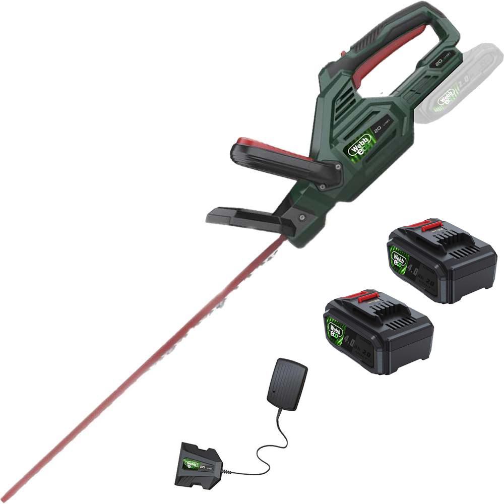 Webb Eco WEV20HT 20v Cordless Hedge Trimmer 500mm