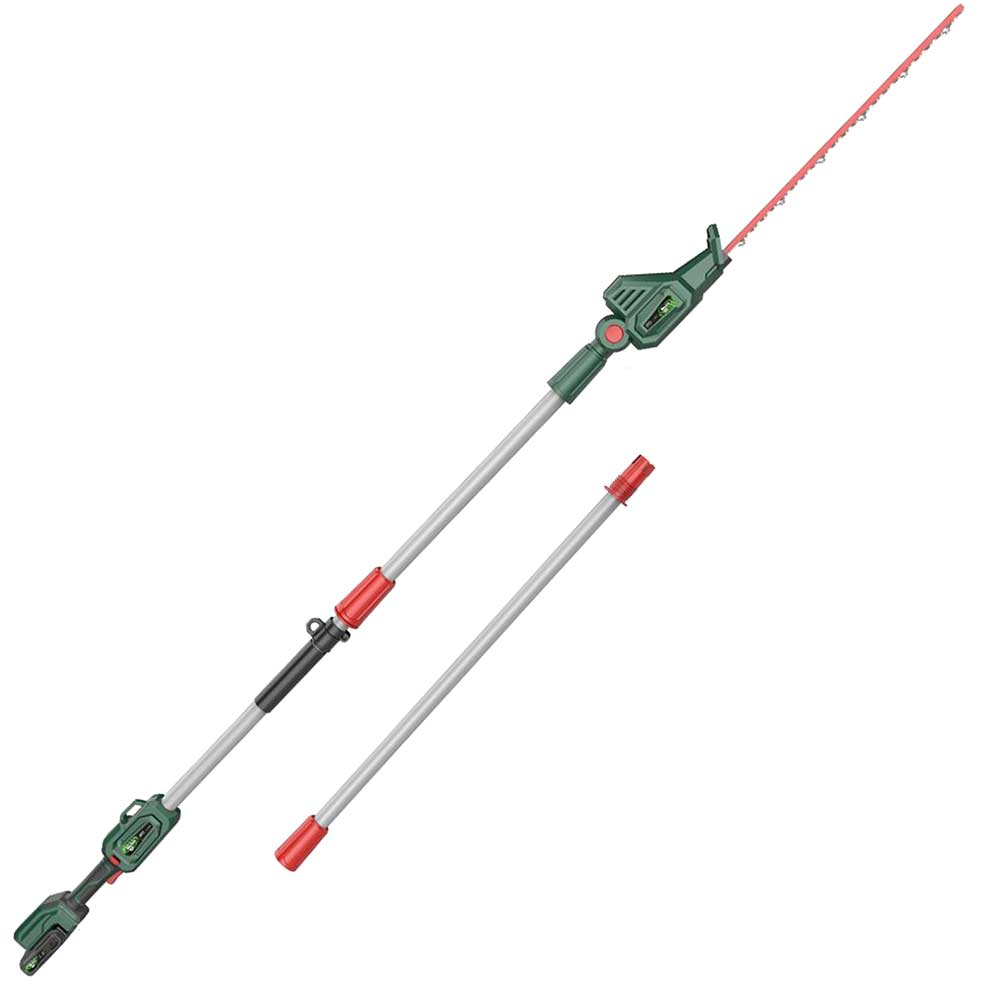 Webb Eco WEV20PHT 20v Cordless Long Reach Hedge Trimmer 500mm No Batteries No Battery Charger