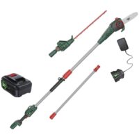 Webb Eco WEV20PSHT 20v Cordless Long Reach Hedge Trimmer 500mm and Pruner Attachment